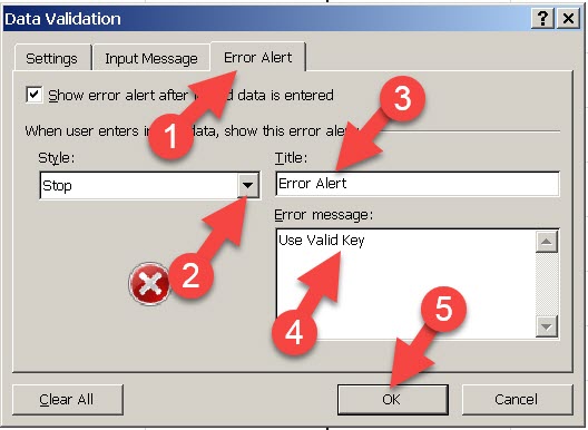 Data Validation List