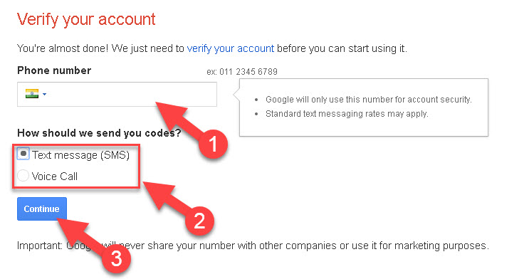 Google Gmail Account