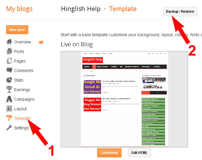 blogger templates
