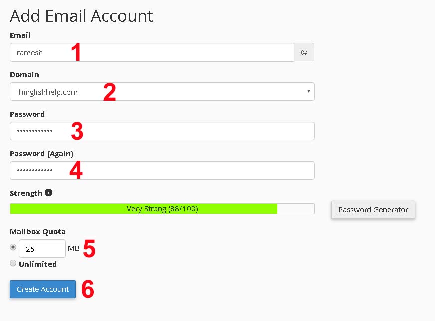Hostgator Me Email Create Kaise Kare