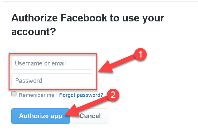 facebook aur twitter