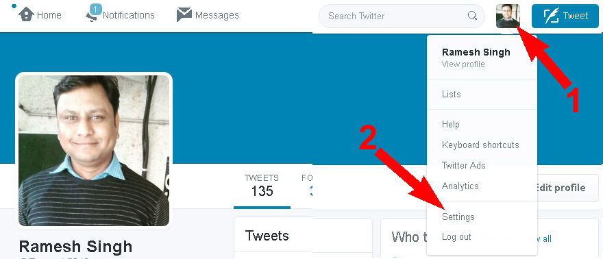 twitter follow request