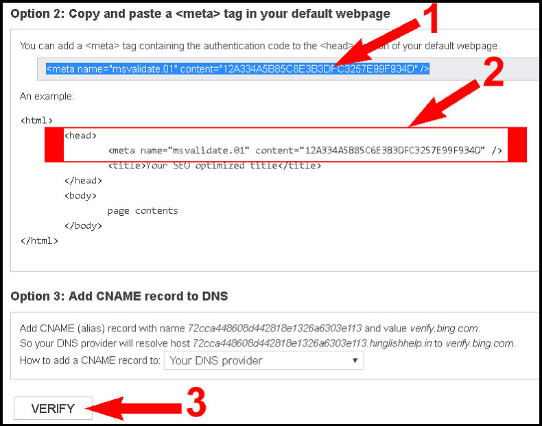 Bing Webmaster Tools