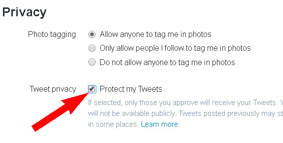 twitter follow request