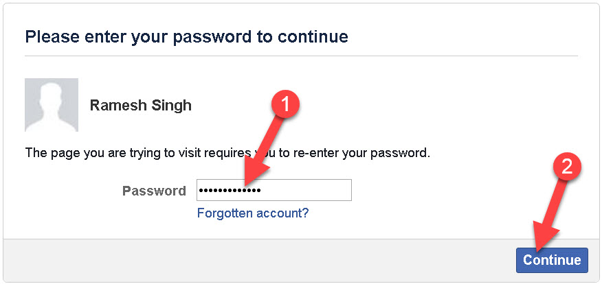 Facebook Account Deactivate2