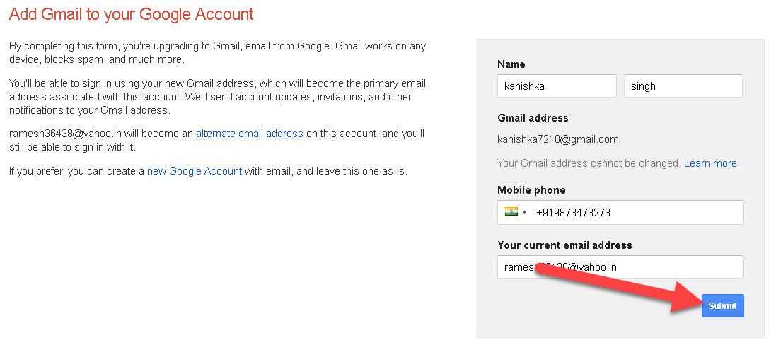Gmail Account Recover
