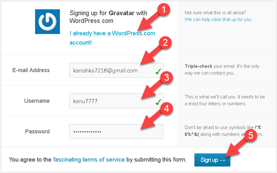 Gravatar Par Account Kaise Banaye