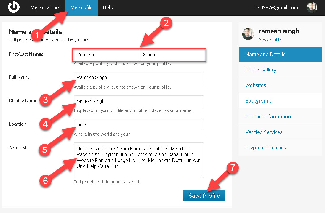 Gravatar Par Account Kaise Banaye