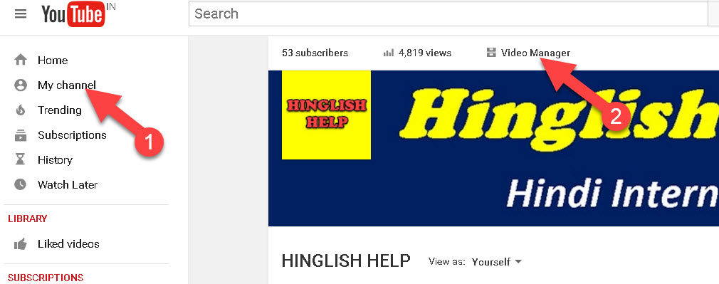 Youtube Se Video Delete