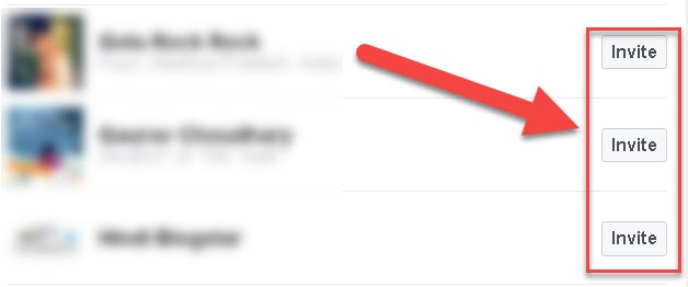 Facebook Page Like Invitation