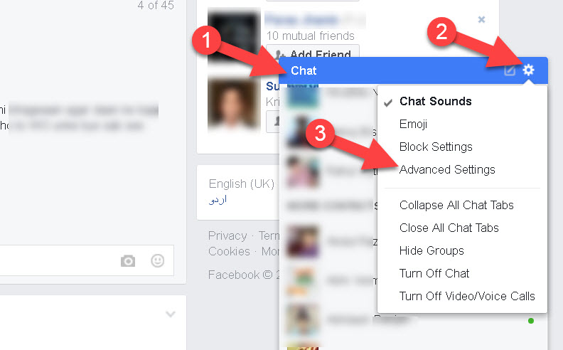 Facebook Par Online Status Ko Hide Kaise Kare