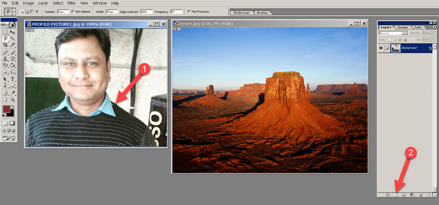 Photoshop Se Background Kaise Change Kare
