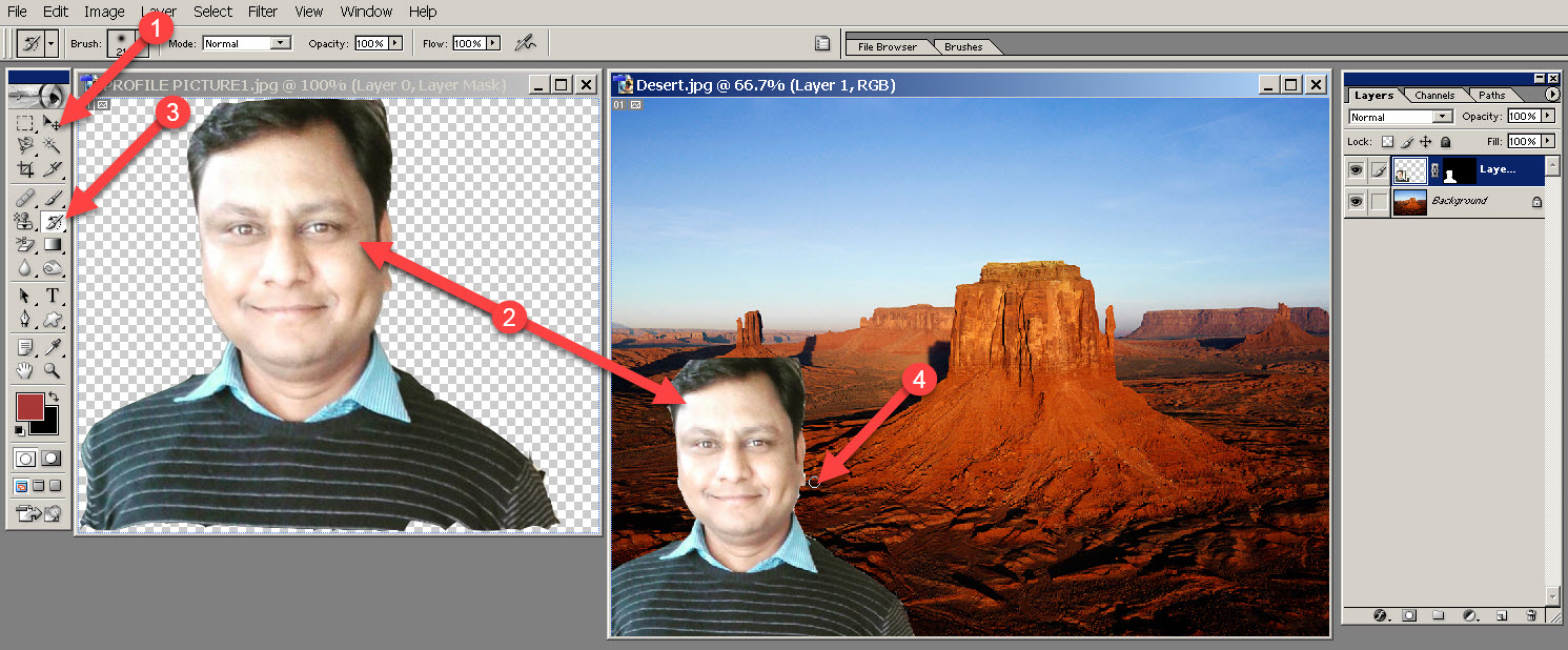 Photoshop Se Background Kaise Change Kare