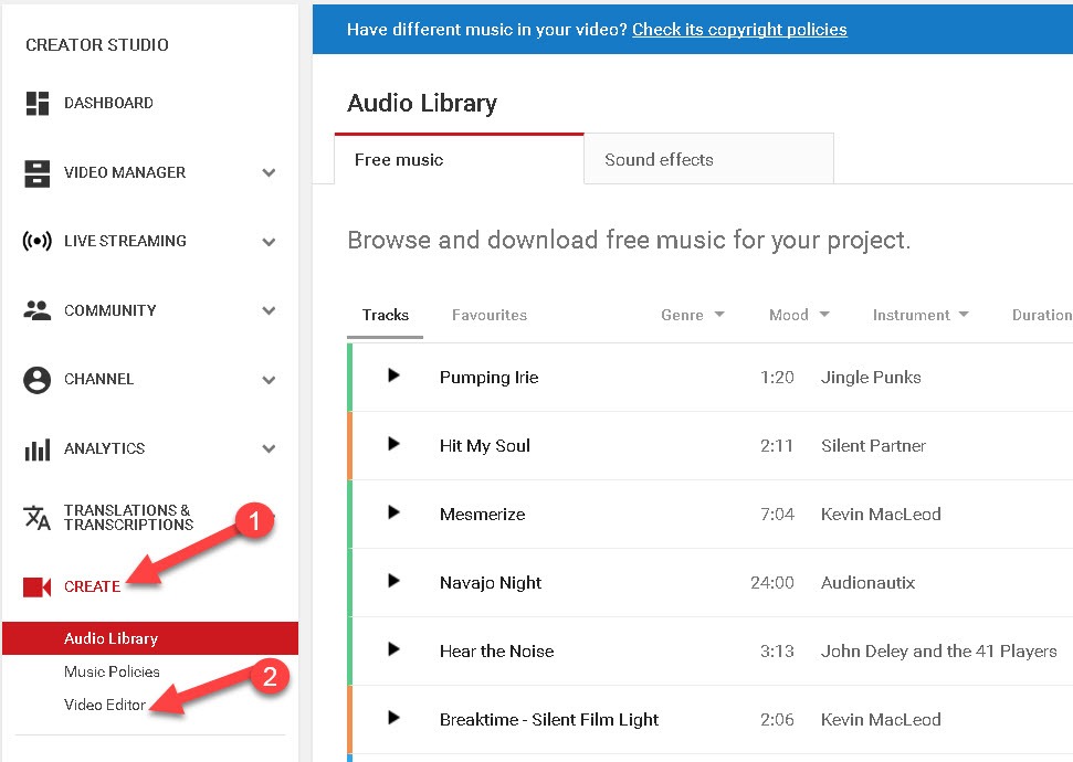 without copyright issue