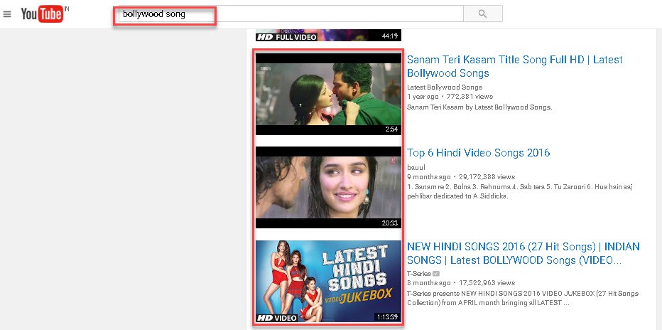 youtube se MP3 song download