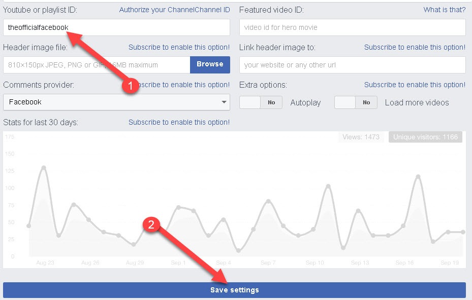 Youtube Videos Ko Facebook Page Se Link