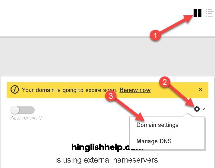 Godaddy Domain Renewal