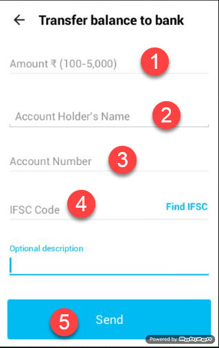 Paytm Cash Transfer