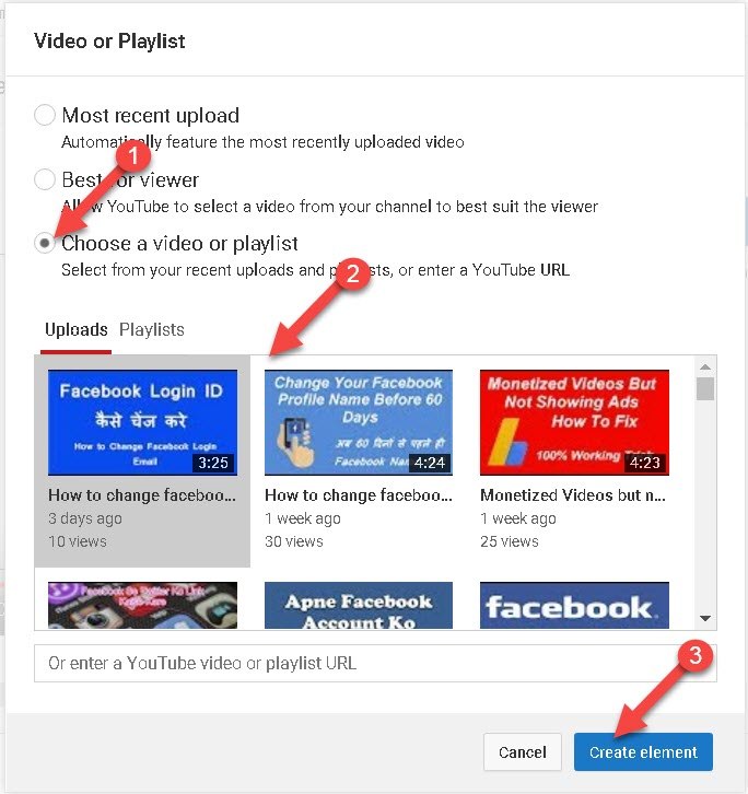 End Screen Annotations