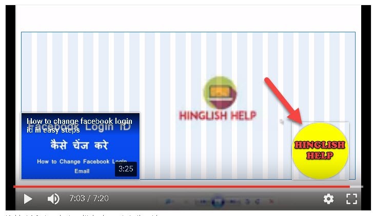 End Screen Annotations
