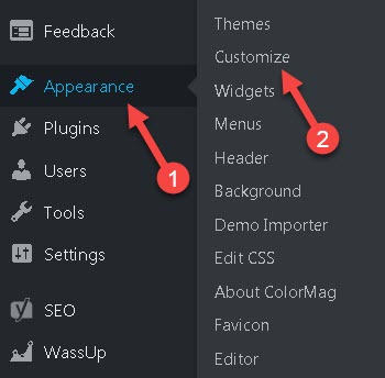 WordPress Blog Par Logo Upload