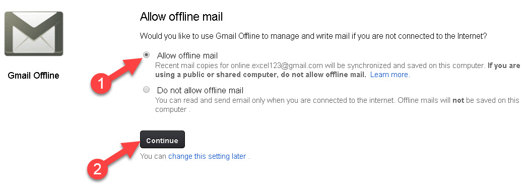 Without Internet Connection Gmail Use