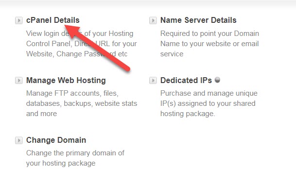 CPanel Password Change or Reset