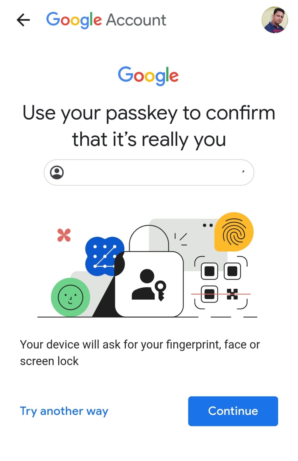 google passkeys